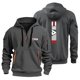 thumbnail image 4 of 2024 Nueva sudadera con capucha informal para hombre, con cremallera, abrigo, tendencia de moda, cárdigan de color sólido, sudadera con capucha para fitness, cómoda, 4 of 5