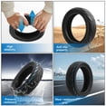 thumbnail image 4 of Rueda de Scooter Eléctrico de 10 Pulgadas, Neumático de Goma Sin Cámara 10,5 X 2,5, Neumático de Vacío para Patinete para P65 P100., 4 of 5