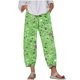thumbnail image 1 of Pantalones de Mujer Traje Verano Cómodo de Moda Impreso Pantalones Recortados, Pantalones Elásticos Casuales, 1 of 6