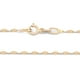 thumbnail image 3 of Cadena DE PLAQUITAS Casa del Anillo en ORO SÓLIDO DE 14K 40 cm amarillo 1.5 mm, 3 of 7