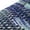 Lake Blue, variant on Men's Slip On Walking Shoes Breathable Knit Upper Thick Sole Sock Sneakers for Casual Daily Commute