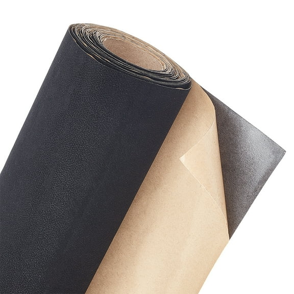 Polyester Fabric Self-adhesive Fabric Black 360x0.5mm 4m/roll