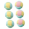 thumbnail image 2 of kusrkot 6 Pieces Cat Ball Toys Kitten Chasing and Playing for Cats Kitty Bite Resistant, 2 of 9