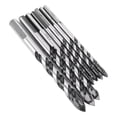 thumbnail image 3 of Juego de 7 brocas helicoidales multifuncionales de carburo negro, brocas helicoidales triangulares, 3 of 15