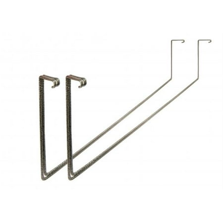 HyLoft&reg; 00656 Heavy-Duty Add-on Storage Rack, 2-Pack, Hammertone Finish
