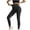 Black-01, variant on Yoga Leggings for Women Stretchy Seamless Athletic Leggings High Waist Slim Fit Workout Activewear