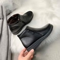 thumbnail image 6 of POROPL Boots for Women Ankle Fashion Flat Fleece Side Zip Up Shoes,Womens Boots Size 5.5, 6 of 9