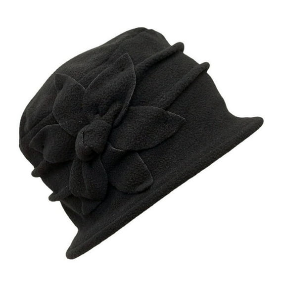 TELOLY Crochet Hats for Women Lightweight and Comfortable Womens Winter Hat Machine Washable Or Hand Washable Slouchy Beanie for Women Black