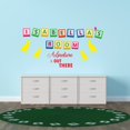 thumbnail image 3 of DUCKS - Kids Bedroom Playroom Alphabet Letter Cubes Personalized Name Décor Sticker Adventure Is Out There Inspirational Quotes Design Vinyl Home Wall Decal 20" x 10", 3 of 5