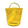 thumbnail image 1 of Pre-Owned Balenciaga 638342 Bucket bag 2WAY Hand Bag Bag Shoulder Bag yellow (Good), 1 of 14