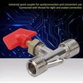 thumbnail image 5 of Pressure Regulator Control Valve, Universal Needle Valve for Air Compressor with Red Button, Durable Brass for Automatic Control and Standard Interface, 5 of 5