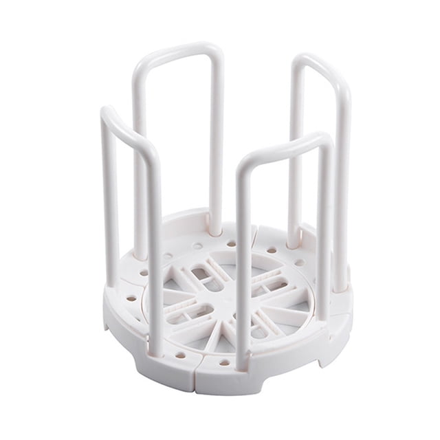 Soporte de cuenco de plástico, estante retráctil para cuencos Estante de cuenco de plástico Estante para cuencos simple Diseño personalizado