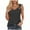 Black, variant on Summer Tank Tops for Women V Neck Wide Strap Sleeveless Casual Comfy Fitted Tunic Top Camisole Shirts