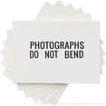 thumbnail image 3 of Large Photographs Do Not Bend Rubber Stamp, Wooden Handle Rubber Stamp, Laser Engraved Dies, Impression Size 7/8" tall x 2-1/4”, Uses a Separate Stamp Pad, 3 of 10