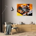 thumbnail image 3 of Alan Hausenflock 32x23 Gallery Wrapped Canvas Wall Art Titled - Street Rod I, 3 of 4