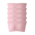 thumbnail image 2 of LEEYNEER Bras for Women Plus Size  Women‘s Stretch Strapless Brassiere Summer Bandeau Bralette Cozy Wireless Bra  5PCS  Size 4X, 2 of 4