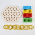 thumbnail image 3 of HOARBOEG Chain Desktop Puzzle Game Parent-child Interactive Game To Exercise Children's Logical Thinking Educational Toys, 3 of 3