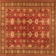 thumbnail image 1 of Ahgly Company Indoor Square Persian Orange Traditional Area Rugs, 6' Square, 1 of 1