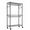 Black, variant on Heavy Duty Closet Garment Rack,3-Tier Adjustable Metal Freestanding Clothes Rack with 2 Rods and Side Hooks,Wheels,15.7" D x 29.5" W x 74.5" H,Black