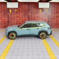 thumbnail image 1 of 1:24 BMW XM SUV Alloy Sports Car Model Diecasts Metal Racing Car Model High Simulation Sound and Light Collection Kids Toys Gift Blue, 1 of 6