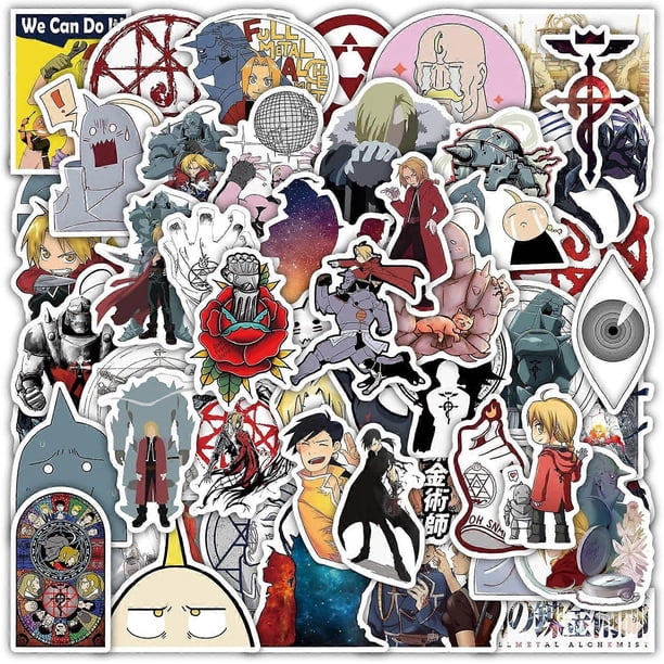 50pcs Anime Stickers|Vinyl Waterproof Stickers for Laptop,Car Bumper,Luggage,Skateboard,Water Bottles,Computer,Phone, Kids Teens Adults for Stickers (