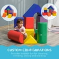thumbnail image 4 of Soozier 11-Piece Kids Crawl and Climb Activity Play Set, Toddler Soft Foam Structure for Climbing, Crawling, Sliding, Assorted, 4 of 9