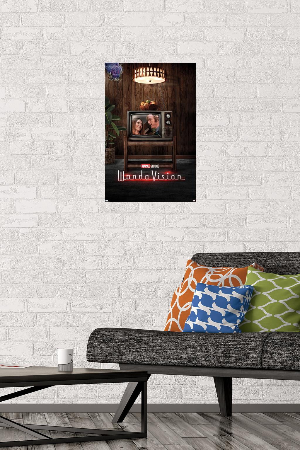 Marvel WandaVision - 70's One Sheet Wall Poster, 14.725" x 22.375"