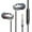 Silver, variant on Hwkond Wireless Earbuds Wired Sports Headphones HIFI Super Bass Headset 3.5mm In-Ear Earphone Stereo Earbuds Headphone Wired 25% Off Promotion