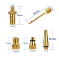 Mustacti 10pcs Adapter Set Lightweight Air Standard Size Bike Gadgets