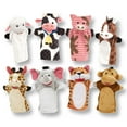 thumbnail image 5 of Melissa & Doug Animal Hand Puppets 2-Pack (4 animals in each) - Zoo Friends and Farm Friends, 5 of 10