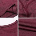 thumbnail image 4 of Camiseta deportiva para hombre Estampado de camuflaje Secado rápido Elástico O Cuello Manga corta Co Abanopi Camiseta deportiva para hombre, 4 of 4