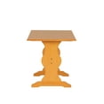 thumbnail image 4 of Linon Chelsea Farmhouse Dining Table, Natural Honey, 4 of 6