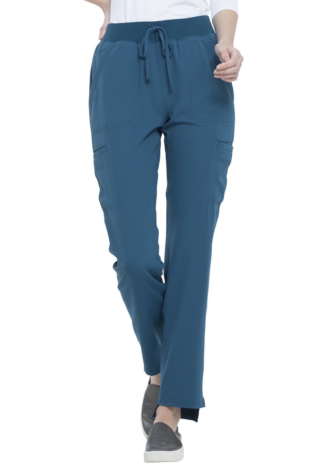 Elle Elle Scrubs Pant for Women Natural Rise Straight Leg EL167P, L