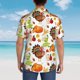 thumbnail image 4 of Balery Camisas hawaianas de manga corta para hombre, camisas playeras de corte holgado, camisas de vacaciones con botones,Medium, 4 of 7