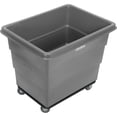 thumbnail image 2 of Global Industrial 800314GY 12 Bushel Steel Chassis Base Gray Plastic Bulk Box Truck, 2 of 4