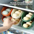 thumbnail image 4 of PENGXIANG Egg Cup Storage Box Kitchen Bracket Multicolored Household Accessories Stackable Multipurpose Convenience Home Supplies Green, 4 of 10