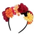 thumbnail image 4 of Diadema con accesorios para fiestas de Halloween, para disfrazarse de mujer, 4 of 9