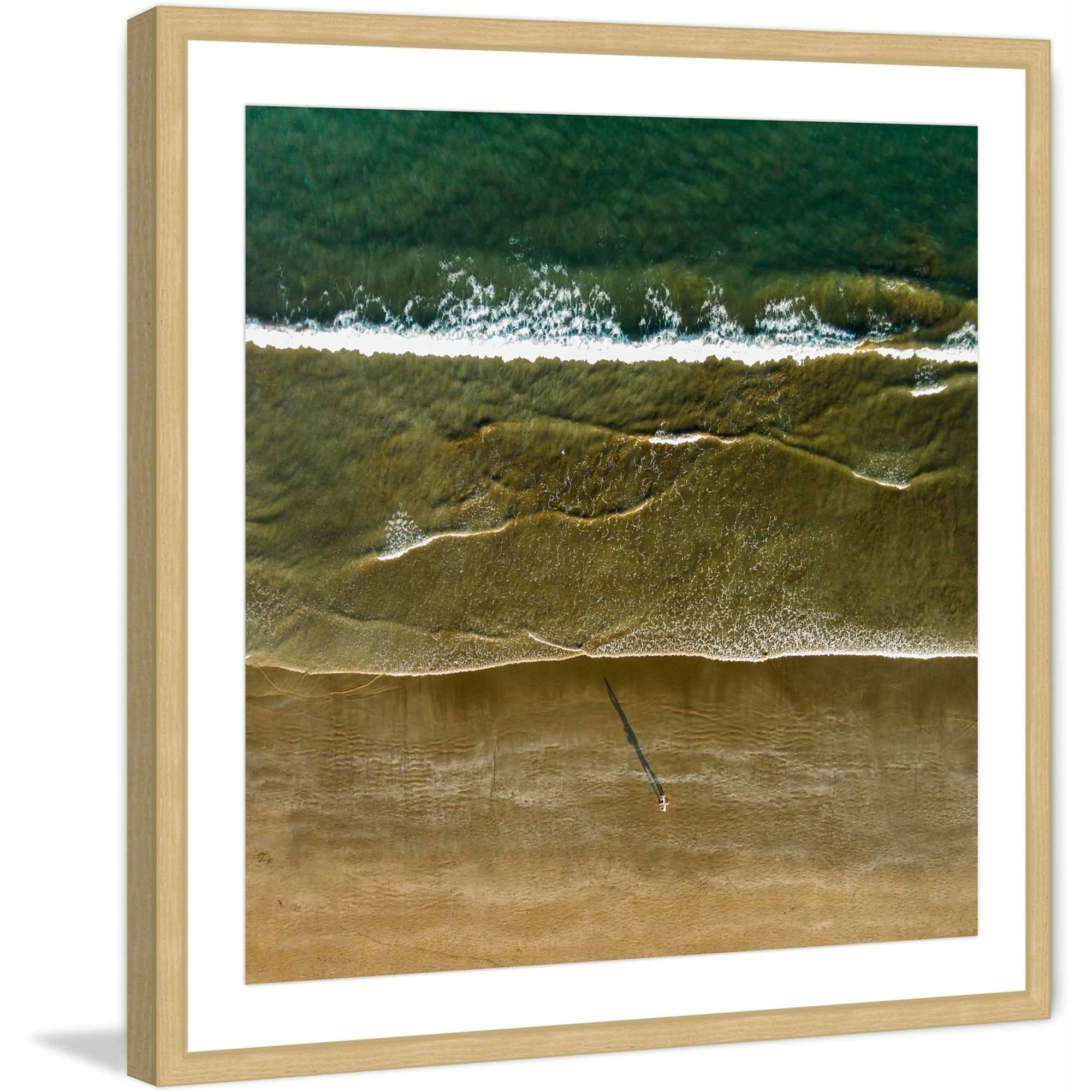 "Arriving Tide" Framed Painting Print