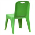 thumbnail image 3 of Bowery Hill Chaise d'École Empilable en Vert, 3 of 3