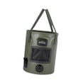 thumbnail image 4 of Cubo plegable de 25 l con grifo Colamx Cubo de pesca para viajes navegación picnic verde, 4 of 8
