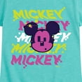 thumbnail image 3 of Disney - Mickey Stacked - Toddler & Youth Girls Short Sleeve Graphic T-Shirt, 3 of 5