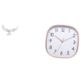 thumbnail image 1 of Escultura De ángel De Resina Con Diseño De Alas Y Reloj De Pared Digital Para Oficina, Inauguración De La Casa, Estantería, Pasillo, Comedor, Decoración Del Hogar., 1 of 8