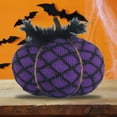 thumbnail image 4 of Felt Balls Pumpkin Superb Workmanship Polyester for Autumn Wreath (Purple), 4 of 7