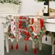 thumbnail image 4 of Camino de mesa navideño Camino de mesa rojo de Papá Noel Mantel navideño Mantel navideño Mantel de Papá Noel Decoración de mesa a cuadros navideños para mesa de comedor Fiesta Granja Cocina Navidad(A) ER, 4 of 5