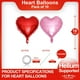 thumbnail image 2 of Globos LHOAVWE en forma de corazón, 18 pulgadas, rojos, paquete de 10, 2 of 7