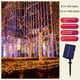 thumbnail image 1 of Cadena de luces LED solares impermeables para exteriores, luces con control remoto de 8 funciones, iluminación de calle, patio, decoración alrededor del árbol, luces navideñas, 1 of 4