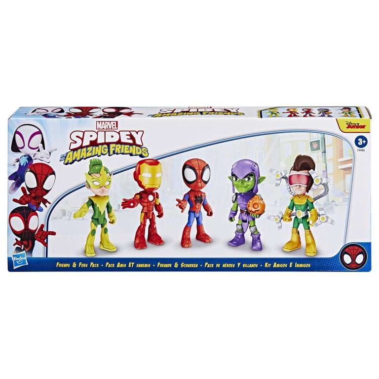 Hasbro 3+ Spider-Man Action Figure Set, Boxed, Spidey Theme