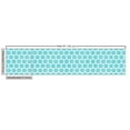 thumbnail image 3 of Ambesonne Abstract Geometric Fabric by the Yard Upholstery, Aquatic Hexagons, 5 Yards, Aqua White, 3 of 5