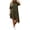 Green, variant on Women's Trendy Loose Fit T-Shirt Dress with Short Sleeves and a Unique Lace Trim Asymmetrical Hemline Perfect for Fashionable Lounging and Daily Wear