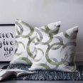 thumbnail image 2 of 14x14 Pillow Covers Set of 2, Sage Green Grey Throw Pillow Covers Decorative Couch Cushion Case, Geometric Circle Modern Abstract Simple Art Microfiber Square Pillowcases for Bedroom Car Living Room, 2 of 7